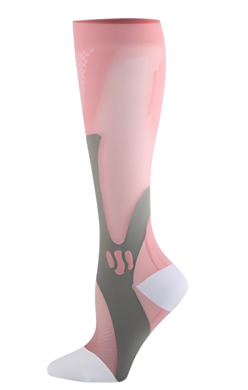 Peach Compression Socks