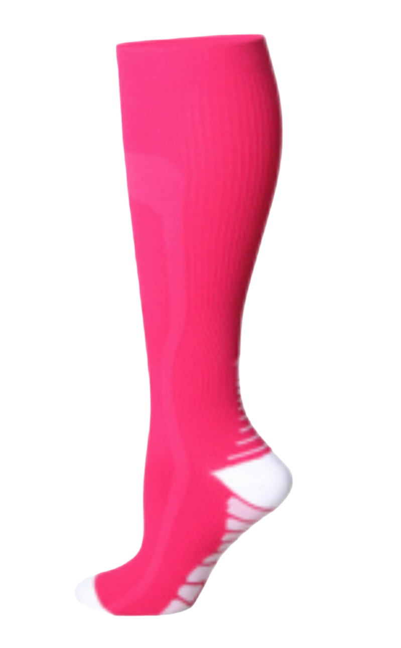 Hot Pink Compression Socks
