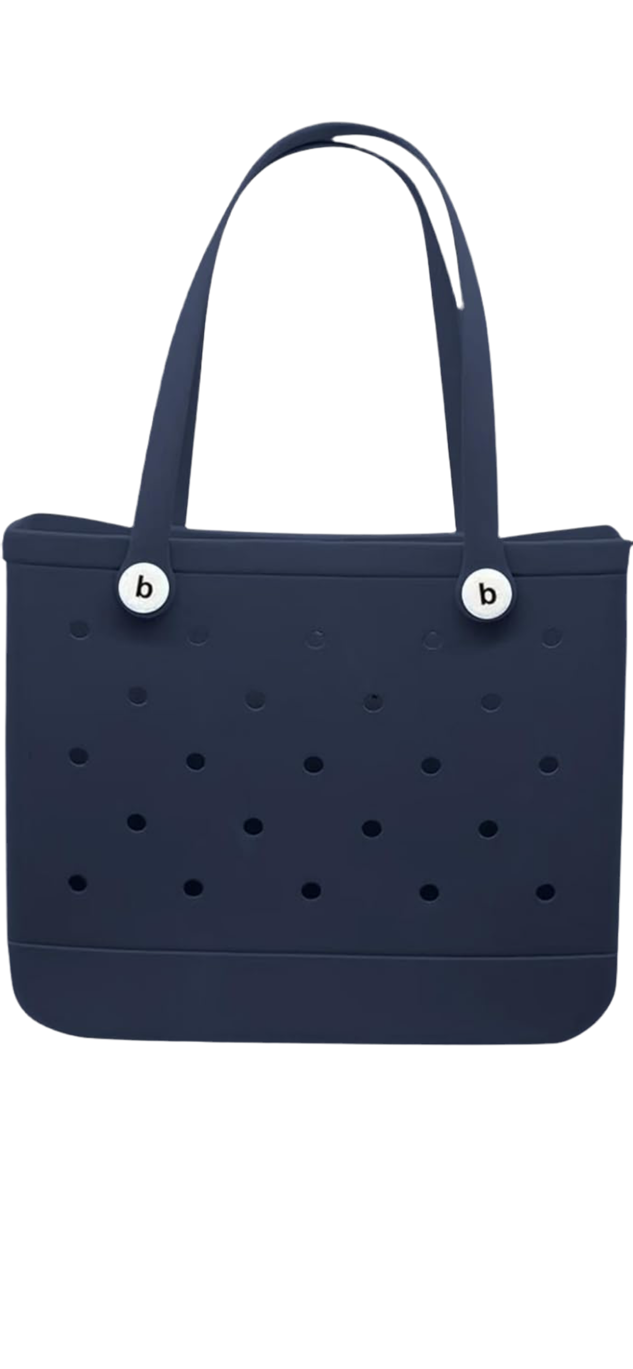Navy Jumbo Beach Bag