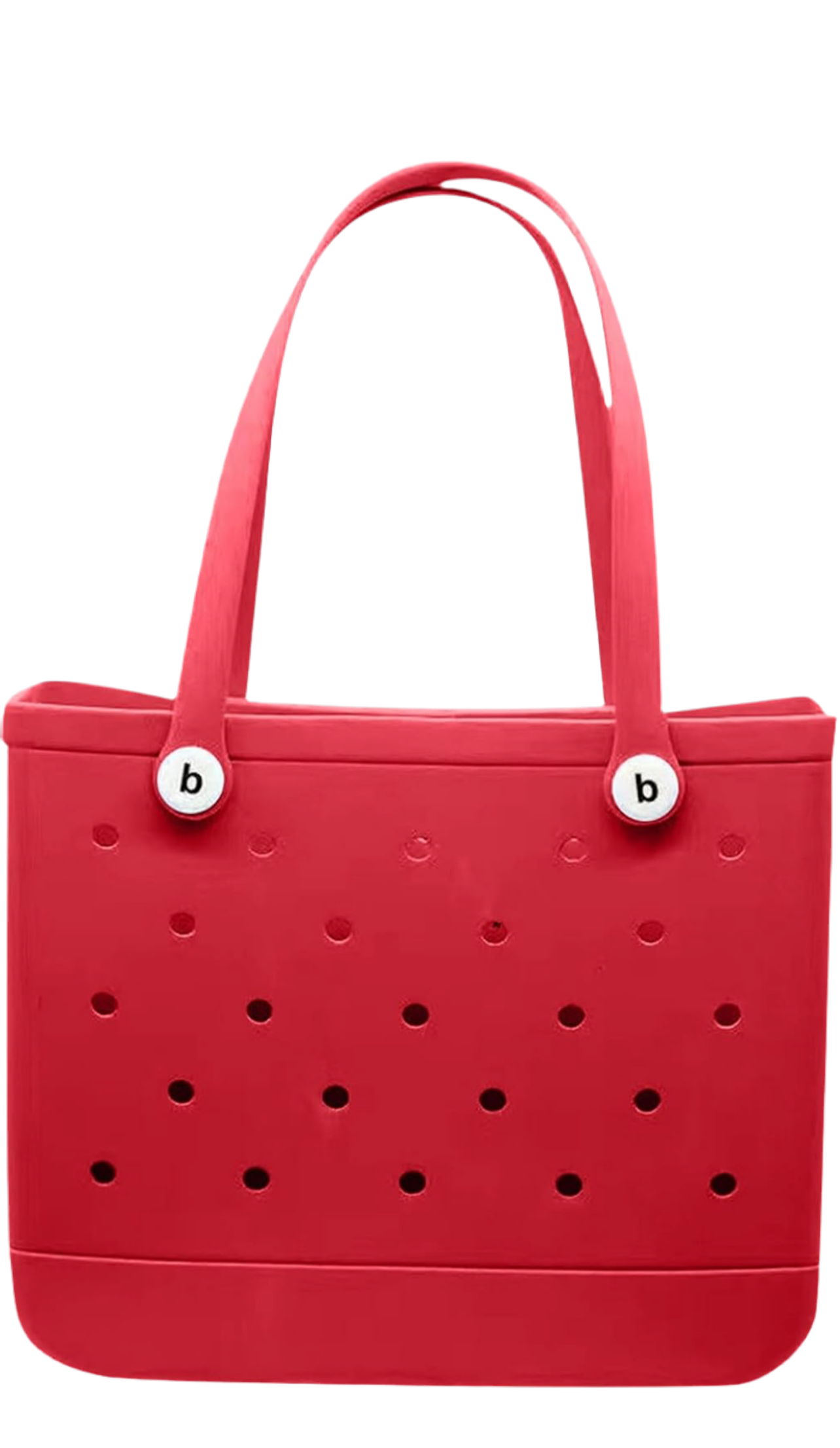 Red Jumbo Beach Bag