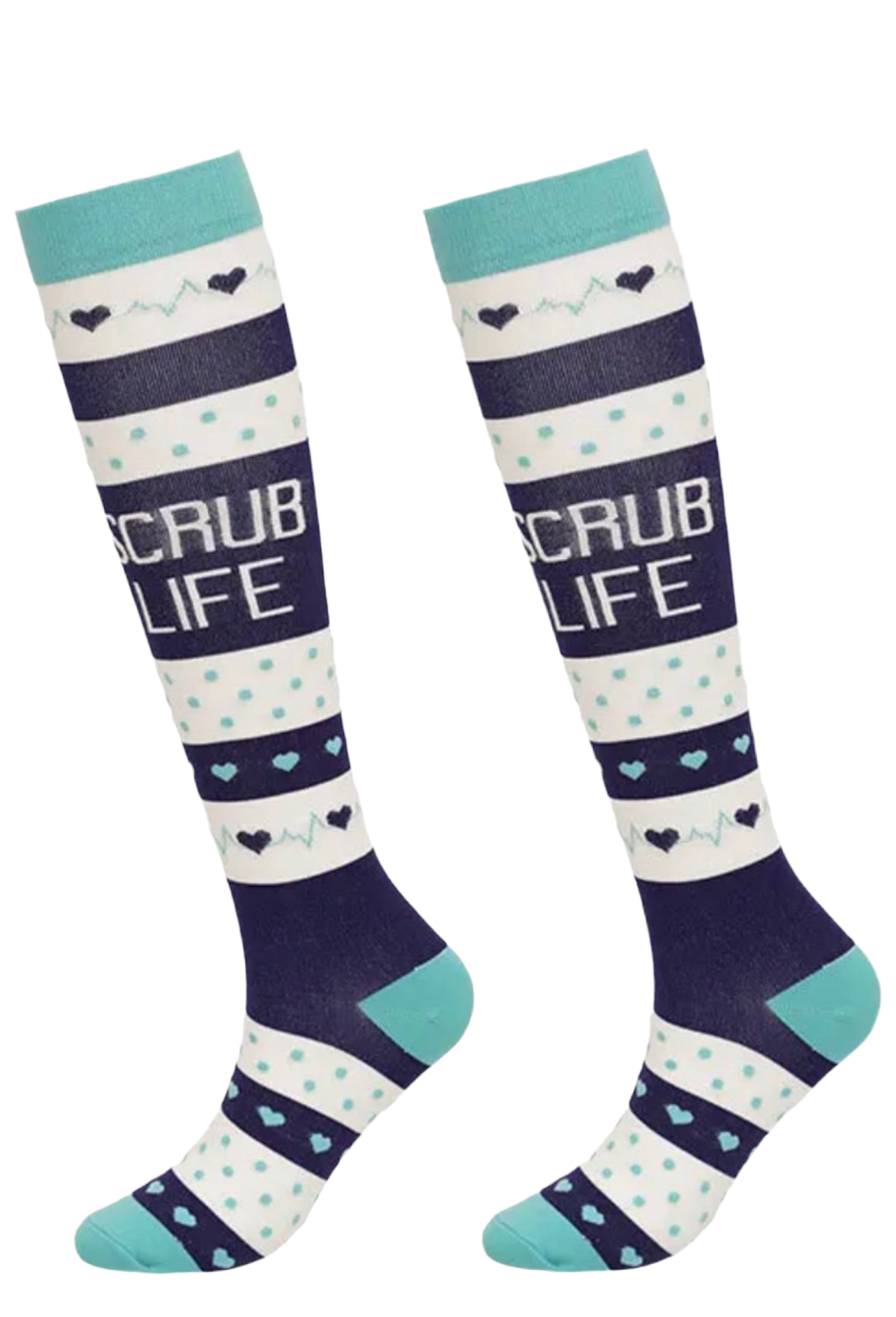 Scrub Life Compression Socks