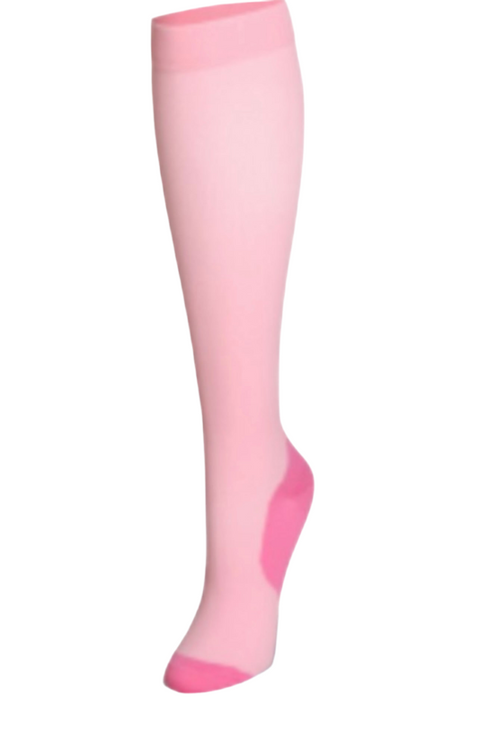 Pink Compression Socks